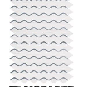 Wave Polished Marble Mozarte