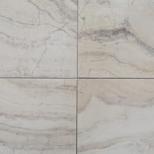 Cream Travertine Tiles Silver Fantasy Leather
